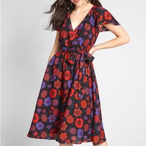 NBW Floral ModCloth Dress